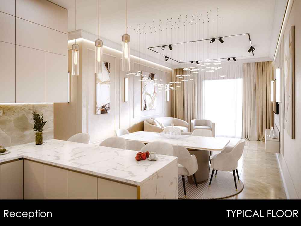 1BHK & 2BHK Apartment (Res - 7, Marina - 7 Luxury Residences @ Marina District)